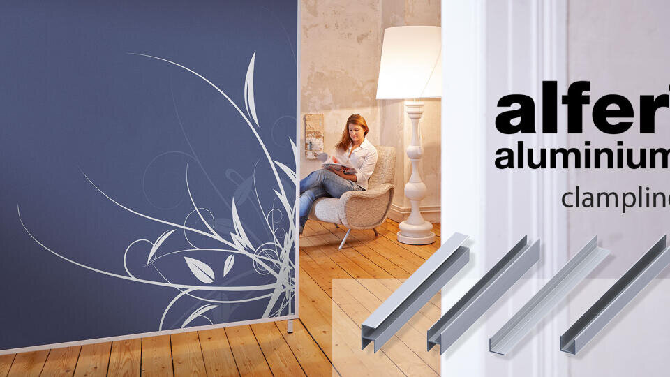 Alfer clampline: Klemm-Profile aus Aluminium